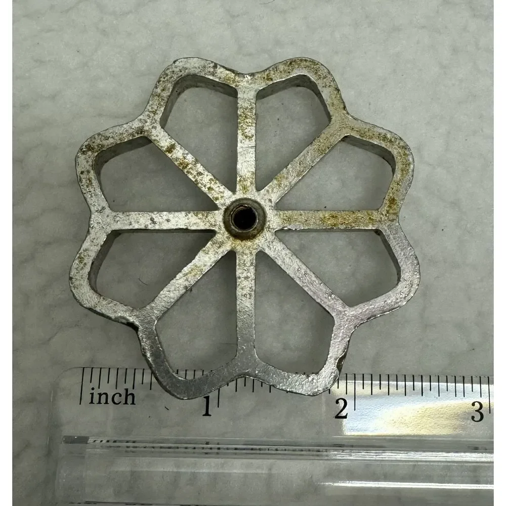 Vintage Metal Cookie Cutters Rosette Butterfly Flower Baking Stamps Set‎ Of 3